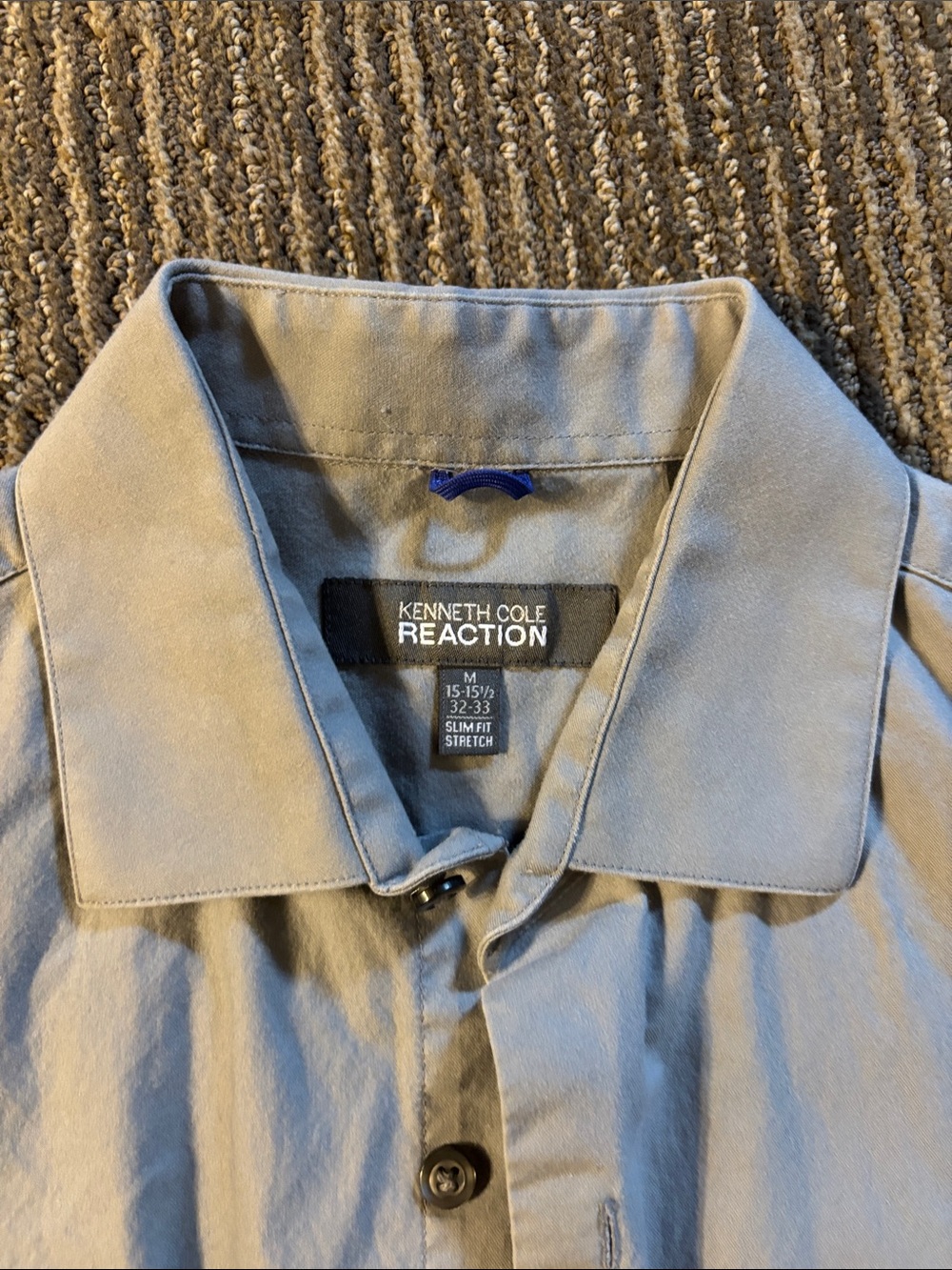 Gray button down - Picture 2 of 5